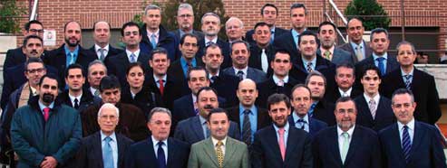 Participantes del XVI Curso Superior de Especialista en Dirección y Gestión de Seguridad