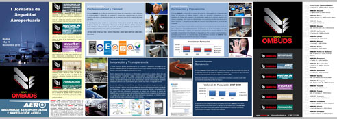 Díptico - I jornadas de Seguridad Aeronáutica